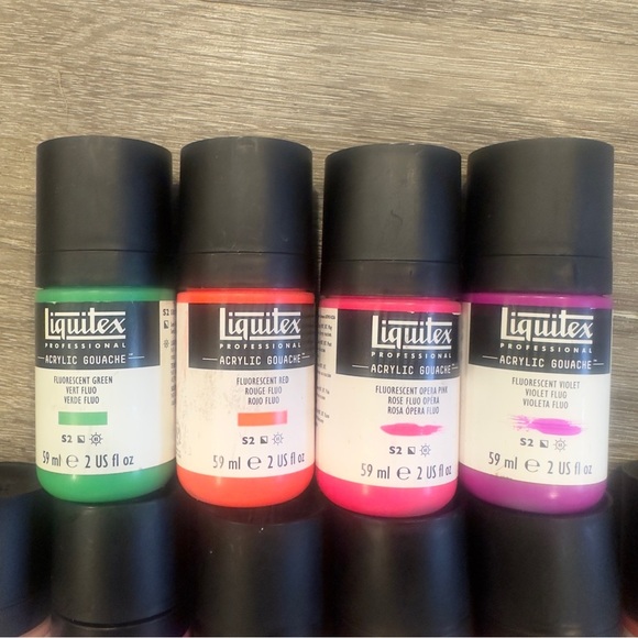 28 Liquitex Acrylic Gouache Paint Set. All New - Picture 2 of 6
